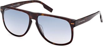 Ermenegildo Zegna EZ0201 52X Mens Sunglasses Tortoiseshell Size 60
