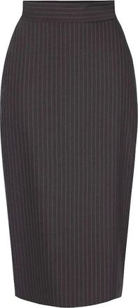 Elisabetta Franchi Gonna a tubino longuette Go22266E2 - - Skirts - Donna - Marrone - S