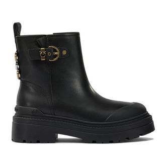 Pinko Ankle Boots, female, Black, 4 UK, Black Ankle Boots for Women