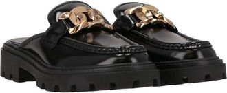 Tod's Womens Black Mule, Size 6.5