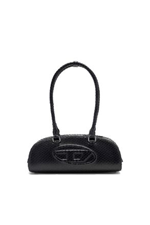 Diesel Black Leather Shoulder Bag