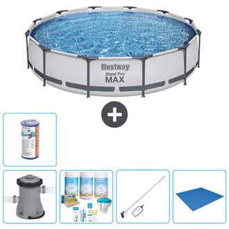 Bestway Piscina Bestway Steel Pro Max Redonda - 366x76 Cm - 8-piezas S22144