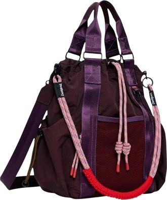 Desigual Donna, Borse, Viola, Taglia unica, new