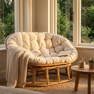 Milani Home Baleno - Divano In Rattan 2 Posti