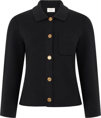 Saint Laurent Dames, Truien, Zwart, Maat: S Wol