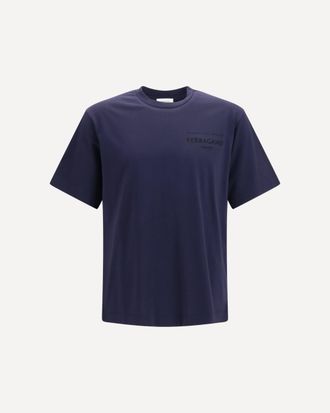 Ferragamo Logo T-shirt Male XL