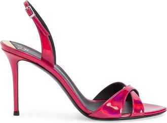 Giuseppe Zanotti Dorotee leather sandals - women - Leather/Polyurethane/Polyester/Leather - 40.5 - Pink