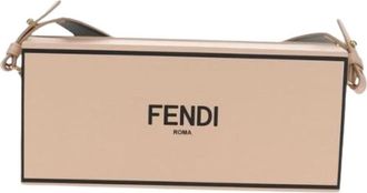 Fendi Pre-owned Leren Crossbodytas - Dames - Vintage Schoudertas - Roze - ONE Size - Leer - Vintage
