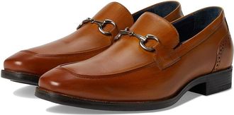 Johnston & Murphy Gibbons Bit Mens Lace Up Wing Tip Shoes Tan Hand/Stained Full Grain : 10.5 M (D), Leather