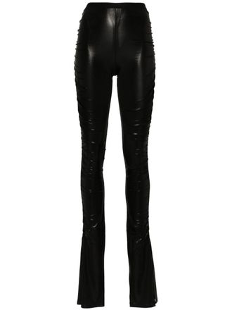 Rick Owens Flared broek - Zwart