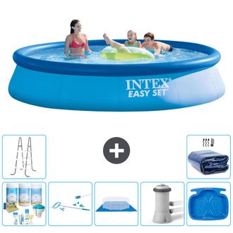 Intex Piscina Easy Set Redonda - 396x84 Cm - 7-piezas S20186