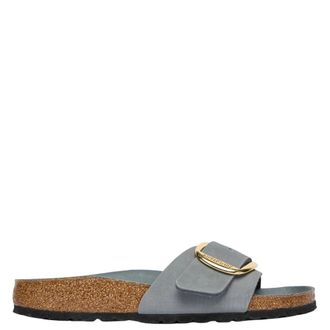 Birkenstock Arizona - Dames - Sandalen - Grijs - 36 EU - Leer - Schoenen