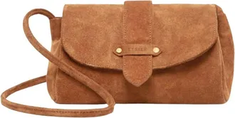 Etrier Agn&egrave;s Crossbody Tas - Dames - Tassen - Bruin - Maat: ONE Size Katoen
