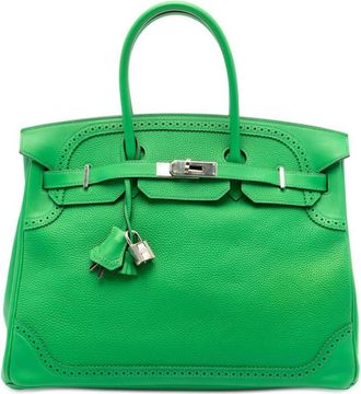 Herm&egrave;s Pre-owned Hermes Togo and Swift Ghillies Birkin Retourne 35 Ladies FHCXIJU6JLCUJX19