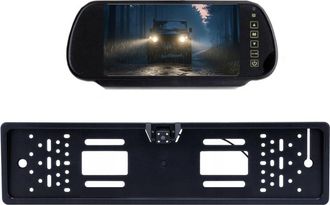 OEM Conjunto Econ&oacute;mico: Monitor, Espejo Retrovisor De 7 Y C&aacute;mara De Marcha Atr&aacute;s En El Marco De La Matr&iacute;cula