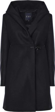 Fay Cappotto monopetto - - Coats - Donna - Nero - XS