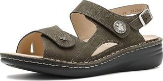 Finn Comfort Barbuda Wine Nomad Womens Shoes Olive : EU 41 (US Womens 10.5-11) Medium, Leather/Suede