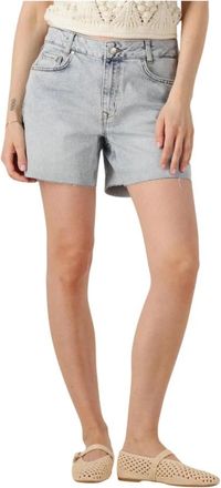 MY ESSENTIAL WARDROBE Korte Broeken, Dames, Blauw, W31, Lucymy 139 Shorts voor zonnige dagen