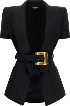 Balmain Mujer, Chaquetas, Negro, Talla: S