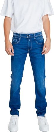 Replay Slim-fit Jeans - Heren - Slim Fit Jeans - Blauw - W38 L34 - Katoen - Jeans