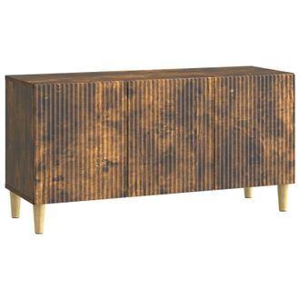 vidaXL Mueble De Tv Roble Ahumado 99 X 34,5 X 50 Cm Vidaxl