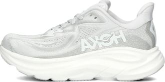 Hoka One One Schoenen, Dames, Grijs, 38 EU, Grijze Textiel Sneakers Clifton 10