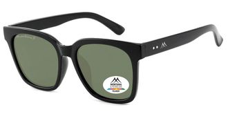 Montana Eyewear MP72 Polarized MP72A Mens Sunglasses Black Size 54