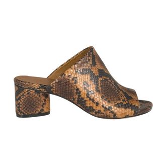 Vic Mati&eacute; K16 Drop Mule - Dames - Muiltjes - Bruin - 39 1/2 EU - Leer - Schoenen