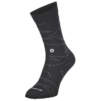 Scott Sock Trail Tuned Crew Velosocken - Unisex | grau
