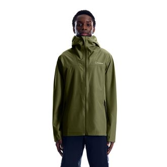 Berghaus Funktionsjacke BERGHAUS M DELUGE PRO 3.0 JKT, Herren, Gr. XXL, cheviot gree, Obermaterial: 100% Polyester, Jacken Funktionsjacke, sportlicher Stil, wa