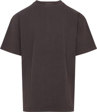 Carhartt Work in Progress Brown Logo Cotton T-shirt