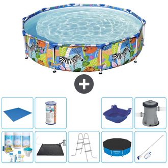 Bestway Piscina Bestway Steel Pro Redonda - Selva - 305x66 Cm - 7-piezas S21637