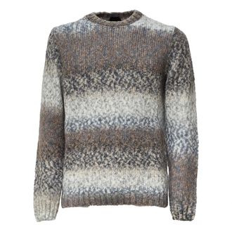 Dondup Round-neck Knitwear - male - Dondup - Round-neck Knitwear - Multicolor - XL - Knitwear