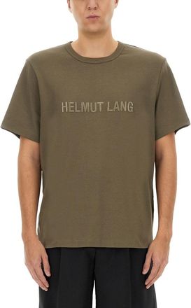 Helmut Lang T-Shirt With Logo-Uomo