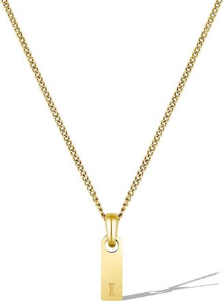 Vincero Mens Initial Pendant Necklace in Gold - I at Nordstrom