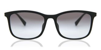 Prada PS01TSF Asian Fit DG00A7 Mens Sunglasses Black Size 57