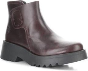 FLY London Mufe Platform Wedge Bootie in Wine at Nordstrom Rack, Size 6-6.5Us / 37Eu