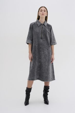 MY ESSENTIAL WARDROBE Denim Jurk A-shape