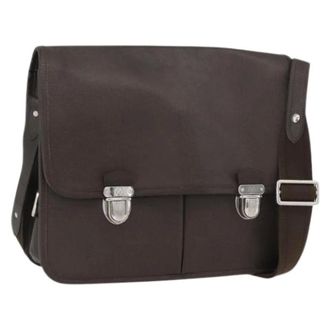 Louis Vuitton Pre-owned Cross Body Bags, female, Brown, Size: ONE SIZE Pre-owned Vintage Taiga Shoulder Bag