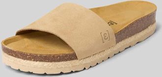 Espadrij Sandalette aus Leder Modell COPINE VELOUR in Beige, Gr&ouml;&szlig;e 36