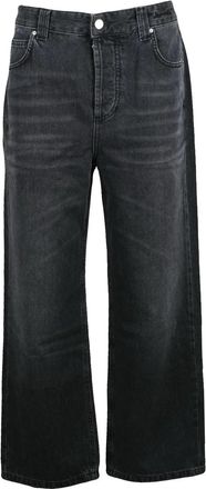 Marella Black Cotton Jeans