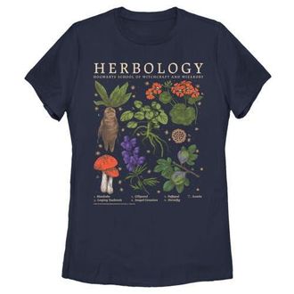 Harry Potter Womens Harry Potter Hogwarts Herbology Graphic T-Shirt in Navy Blue at Nordstrom, Size X-Large