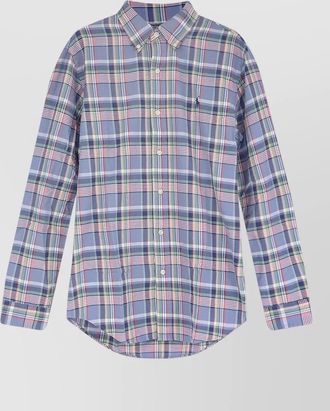 Polo Ralph Lauren madras cotton long-sleeve shirt