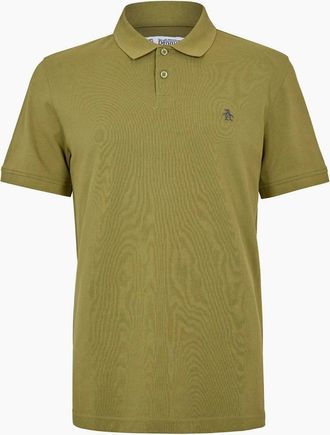 Original Penguin Mens Sleeve Polo Shirt - Tan - Size: 2X large