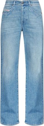 Diesel 1971 D-Sent Jeans - Dames - Regular Fit Jeans - Blauw - W23 L32 - Katoen - Jeans
