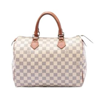 Louis Vuitton Pre-owned Speedy 30 - Dames - Pre-owned - Wit - Maat: ONE Size