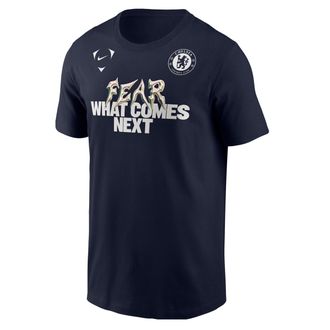 Nike Chelsea FC Nike Mens Soccer T-Shirt in Blue | M11332P5128-NVY