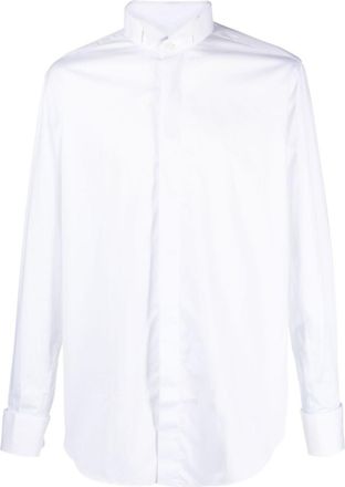 Xacus White Long Sleeve Shirt