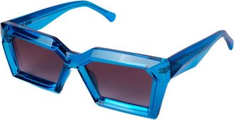 Saraghina ZEFIRO 588LLA Womens Sunglasses Blue Size 55