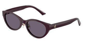 Jimmy Choo London JC5064D Asian Fit 50751A Womens Sunglasses Purple Size 55